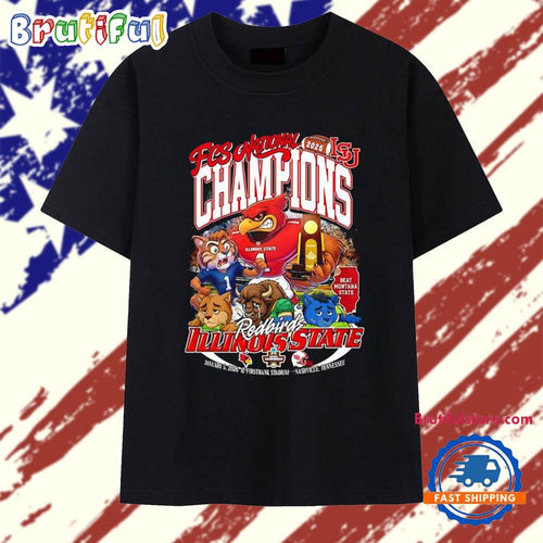 FCS National 2025 ISU Champions Redbirds Illinois State beat Mantana State T Shirt