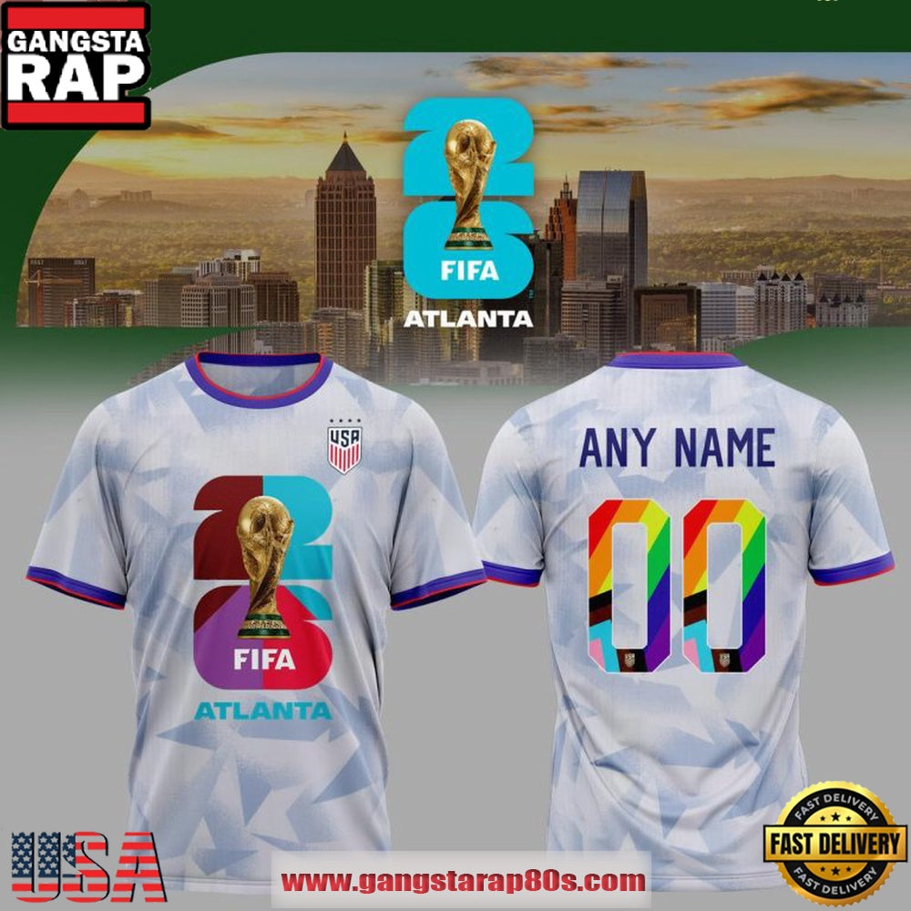FIFA World Cup 2026 Atlanta Custom Name T Shirt