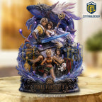 Final Fantasy X 25th Anniversary Tidus Yuna Collectible Acrylic Plaque