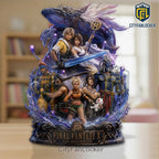 Final Fantasy X 25th Anniversary Tidus Yuna Collectible Acrylic Plaque
