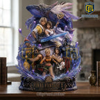 Final Fantasy X 25th Anniversary Tidus Yuna Collectible Acrylic Plaque
