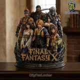Final Fantasy X 25th Anniversary Tidus Yuna Premium Acrylic Plaque