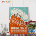 Flatland Cavalry Oct 7 2024 Red Rocks Amphitheatre Morrison CO Wall Art Poster Canvas