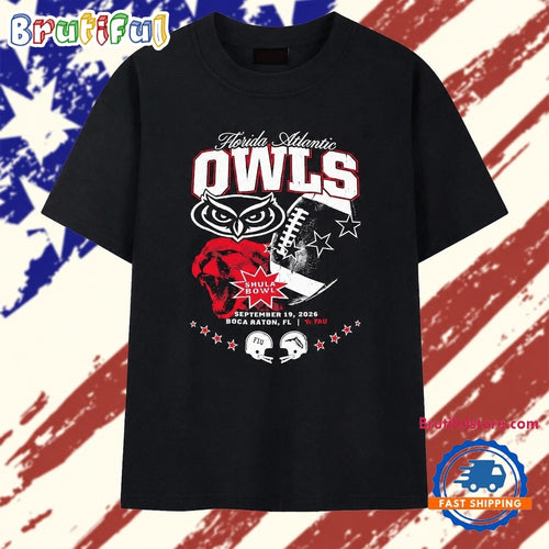 Florida Atlantic Owls vs FIU Shula Bowl September 19 2026 Boca Raton T Shirt