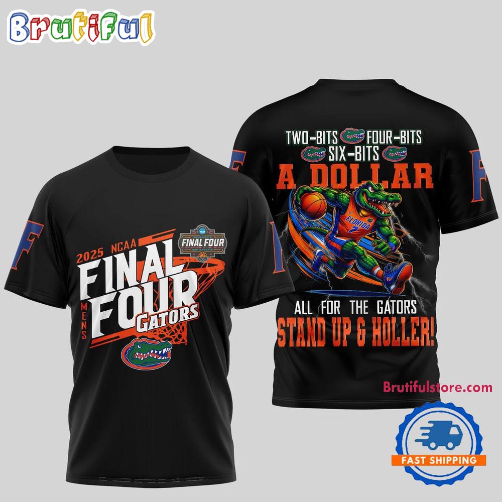 Florida Gators 2025 NCAA All For The Gators Stand Up And Holler 3D Shirt