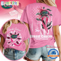 Florida Gators 2025 NCAA Breast Cancer Sunflowers Unisex 3D Shirt