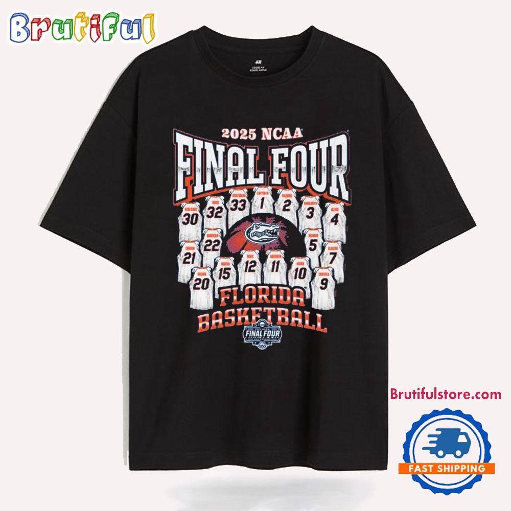 Florida Gators 2025 NCAA Final Four March Madness Jersey T Shirt