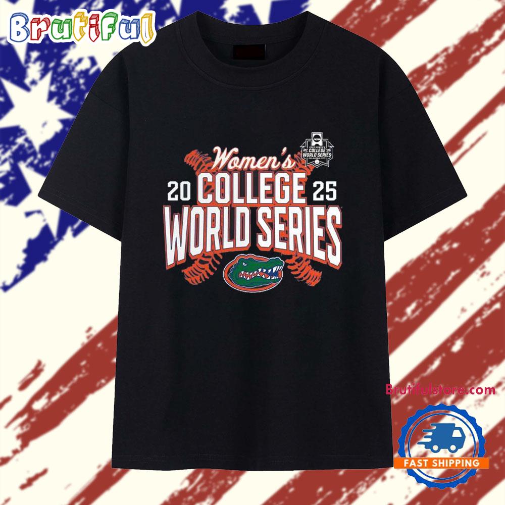 Florida Gators 2025 NCAA Softball Women’s College World Series Cut Off T Shirt