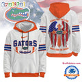Florida Gators 2025 NCAA Stand For The Flag Kneel For the Cross Hoodie