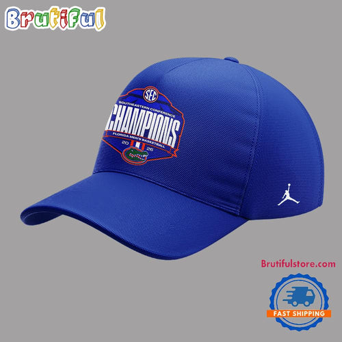 Florida Gators 2026 Men’s Basketball Champions Limited Edition Blue Cap
