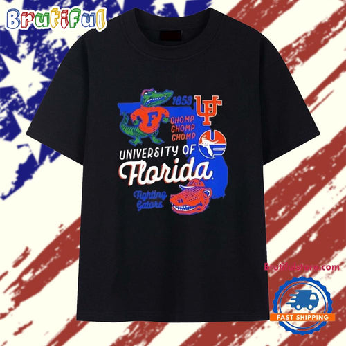 Florida Gators Chomp Chomp Fighting Gator T Shirt
