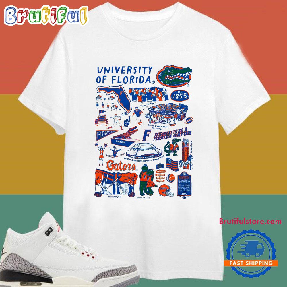 Florida Gators Impressions Artwork University Of Florida T Shirt