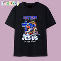 Florida Gators in My Veins Jesus in My Heart Cross Mascot T Shirt