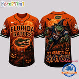 Florida Gators NCAA Haunted Night Halloween Baseball Jersey Shirt
