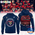 FLORIDA PANTHERS 2025 Eastern Conference Champions Team Player Hoodie Shirt