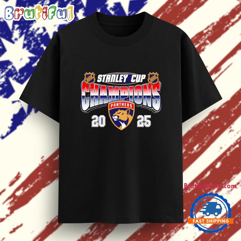 Florida Panthers 2025 Stanley Cup Champions NHL T Shirt