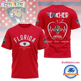 Florida Panthers NHL Teacher Appreciation Day 3D T Shirt