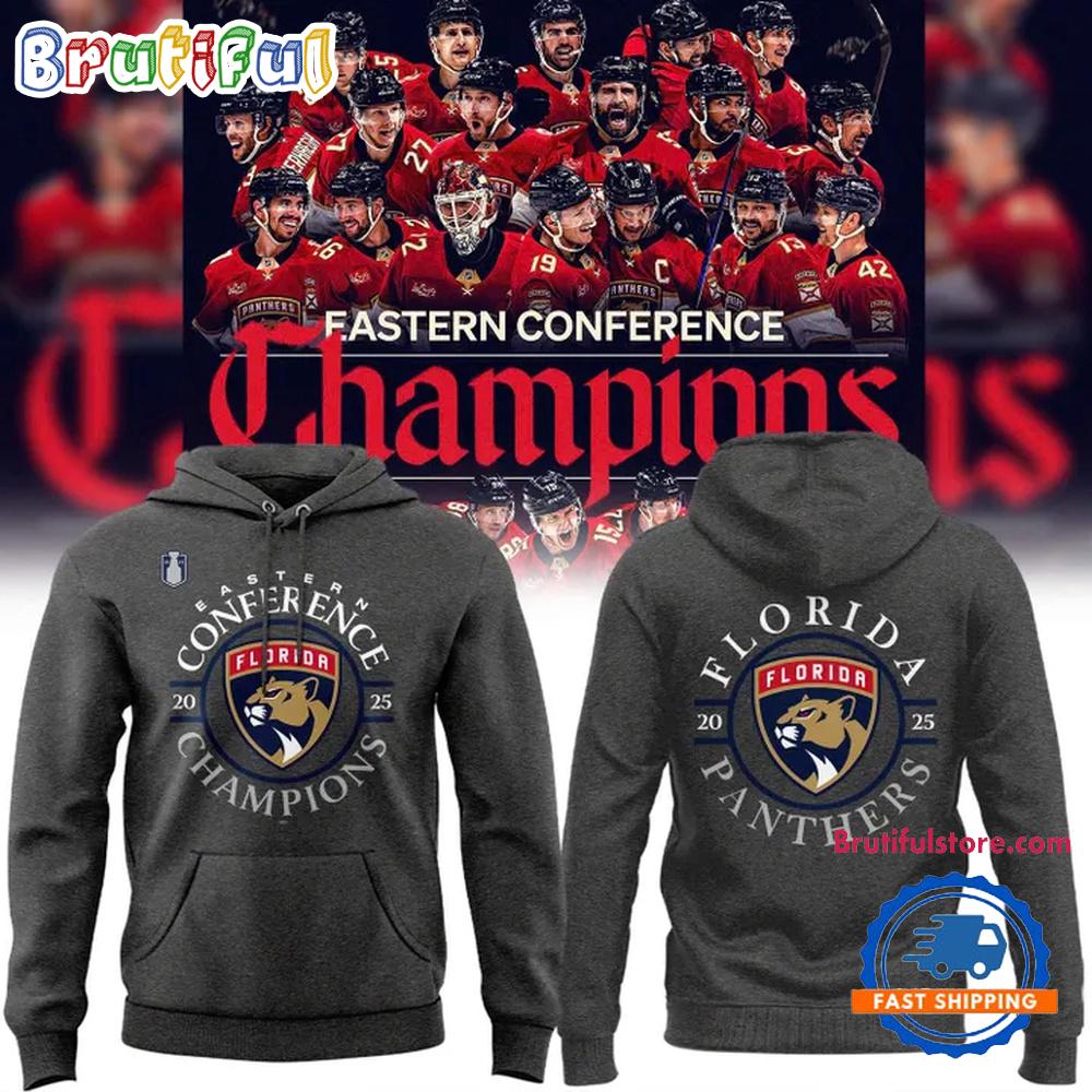 Florida Panthers Special Edition 2025 Eastern Conference Champs Hoodie T-Shirt