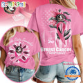 Florida State Seminoles 2025 NCAA Breast Cancer Sunflowers Unisex 3D Shirt