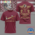 Florida State Seminoles 2025 NCAA Just Hate Us Limited 3D Shirt