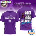 Florida State Seminoles NCAA Alzheimer Awareness November Unisex 3D Shirt