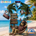 Florida State Seminoles NCAA No Work No Stress Hawaiian Shirt