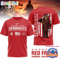 Florida State Seminoles NCAA Red Friday Remember Everyone Deployed Limited 3D Shirt
