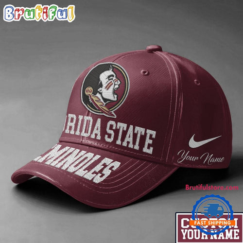 Florida State Seminoles Sport Team Personalized All Over Print Cap