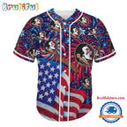 Florida State Seminoles USA Flag Independence Day Baseball Jersey, Sport Team 4th of July Jersey