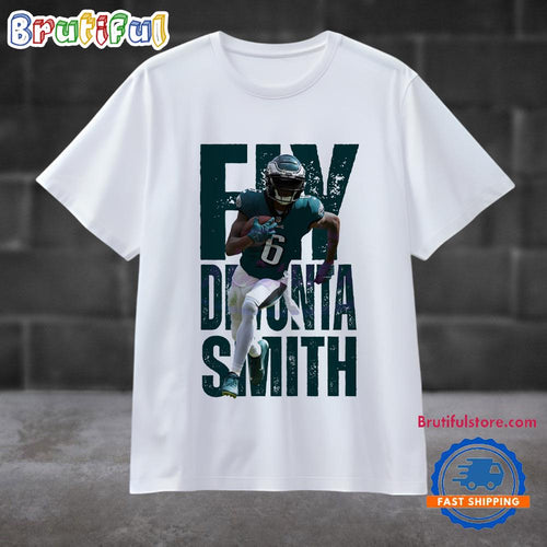 Fly Devonta Smith Philadelphia Eagles Super Bowl Lix 2025 T Shirt