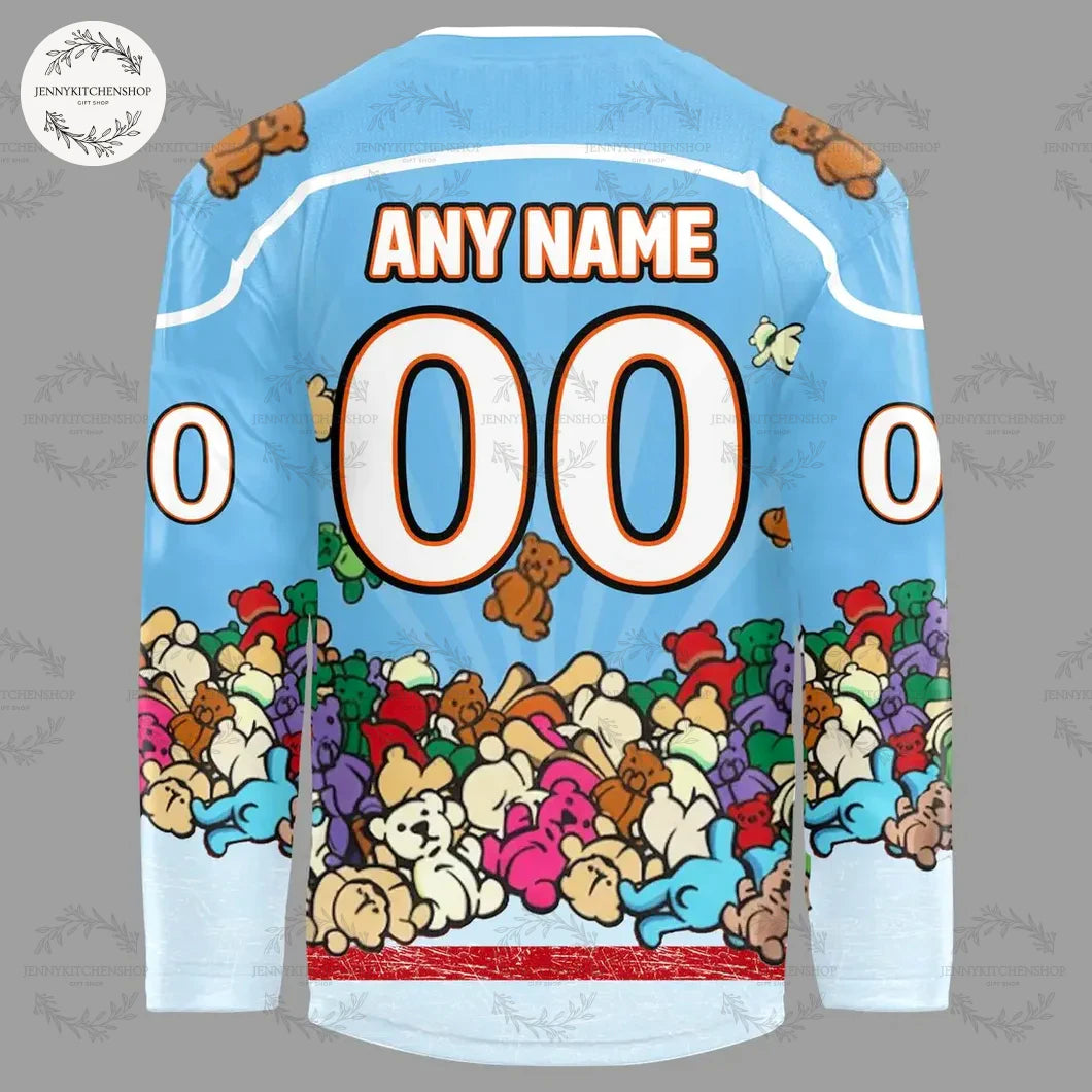 Fort Wayne Komets Our Teddy Bear Toss Jerseys