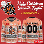 Fort Wayne Komets Ugly Christmas Night 2025 Limited Jersey