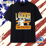 Francisco Lindor #12 New York Mets National League T Shirt