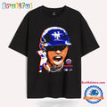 Francisco Lindor New York Mets Big Face Signature T Shirt