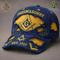 Freemasonry EST 1717 Distressed Baseball Cap