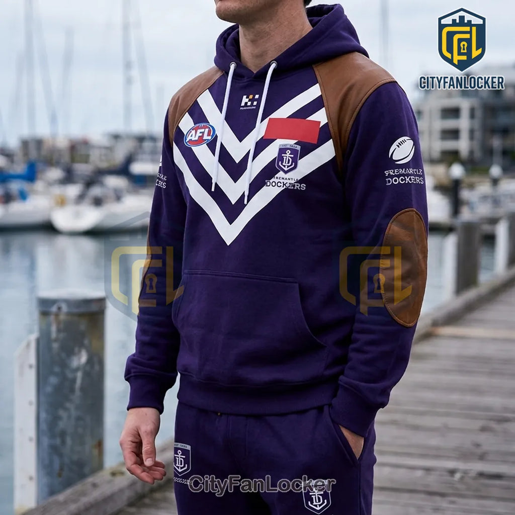 Fremantle Dockers Navy Blue Hoodie and Joggers Set