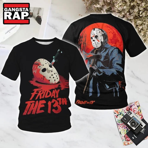 Friday the 13th 1984 Halloween All Over Print T Shirt