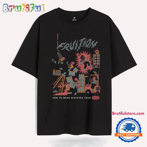 Fruition Hot To Make Mistakes Fall Tour 2024 T Shirt