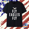 Funny Philadelphia Eagles Fly Eagles Fly Nfl Football 2025 T Shirt