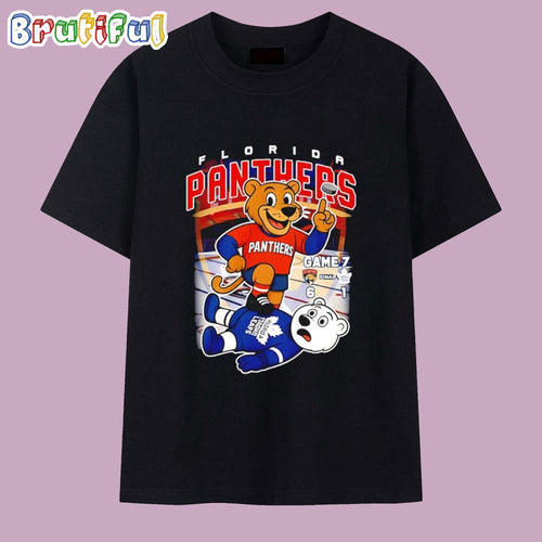 Game 7 Florida Panthers 6 1 Toronto Socre Mascot T Shirt