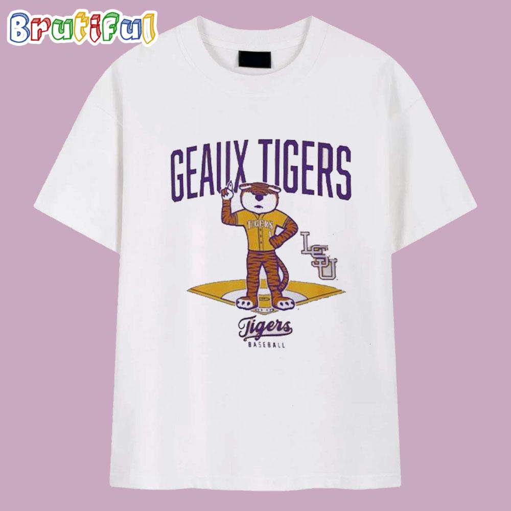Geaux Tigers Tigers Mascot 2025 T Shirt