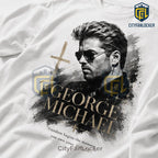 George Michael Tribute 2026 Portrait T-Shirt