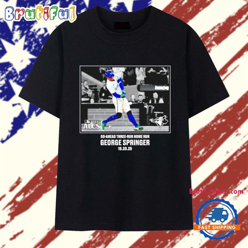George Springer Toronto Blue Jays 2025 American League Champions Moments T Shirt