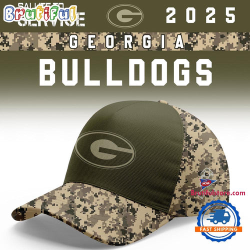 Georgia Bulldogs 2025 NCAA Salute To Service Limited New Cap