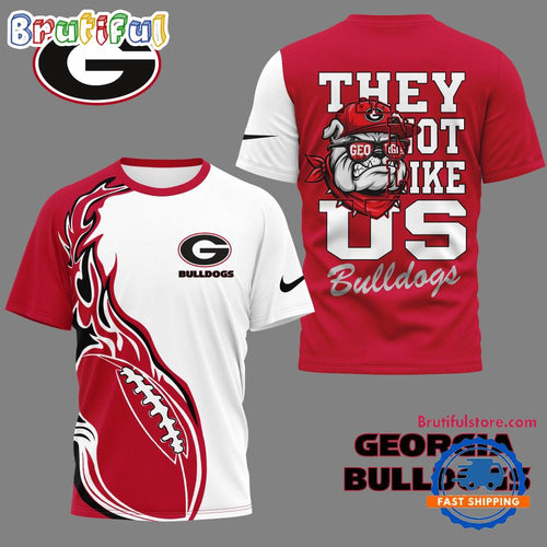 Georgia Bulldogs 2025 NCAA They Not Like US Unisex 3D Shirt