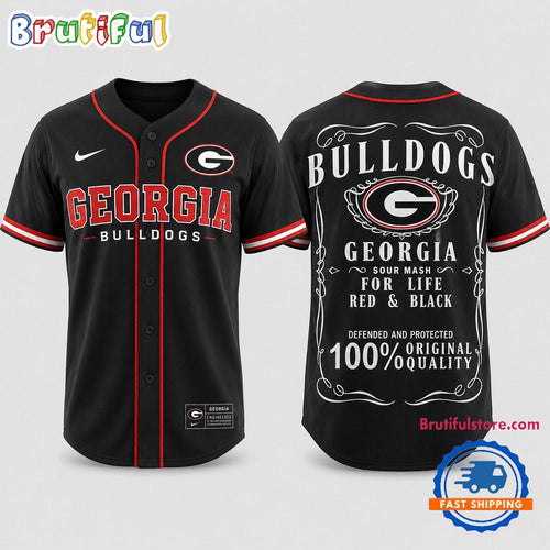 Georgia Bulldogs 2026 NCAA For Life Fan Pride Baseball Jersey Shirt