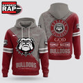 Georgia Bulldogs 2026 NCAA Personalized Faith Family Football Hoodie