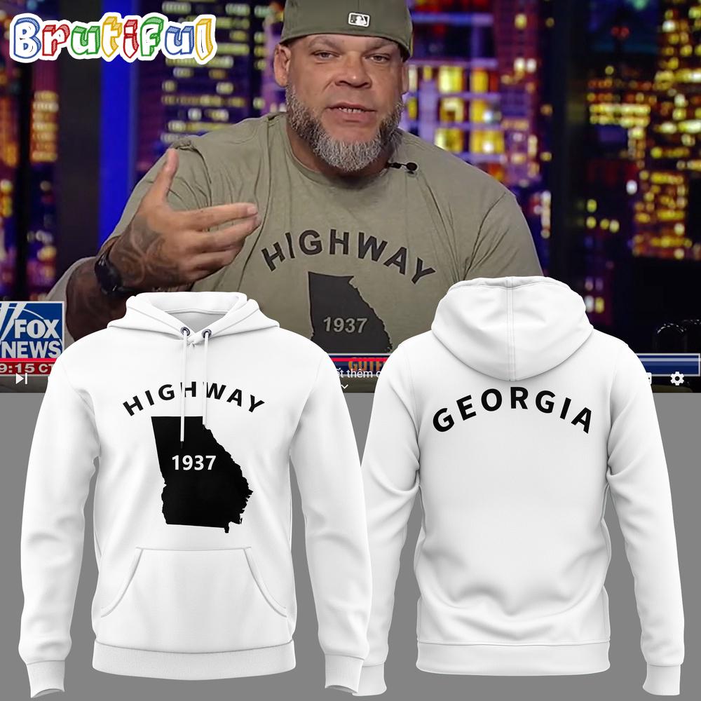 Georgia Bulldogs Football Tyrus Highway 1937 Georgia 2025 Limited Edition Hoodie