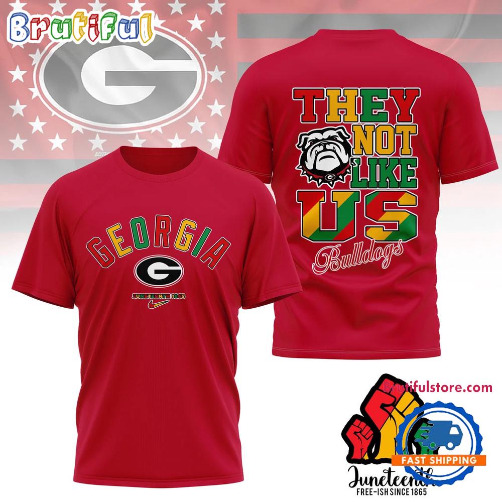 Georgia Bulldogs Juneteenth Freedom Day 3D Shirt