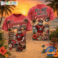 Georgia Bulldogs NCAA Mascot Beach Vibes Sports Limited Edition 3D Shirt